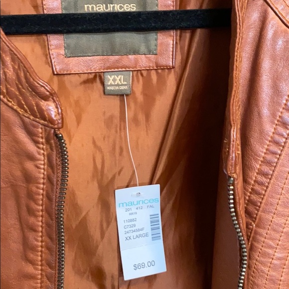 Faux leather jacket - Picture 3 of 3